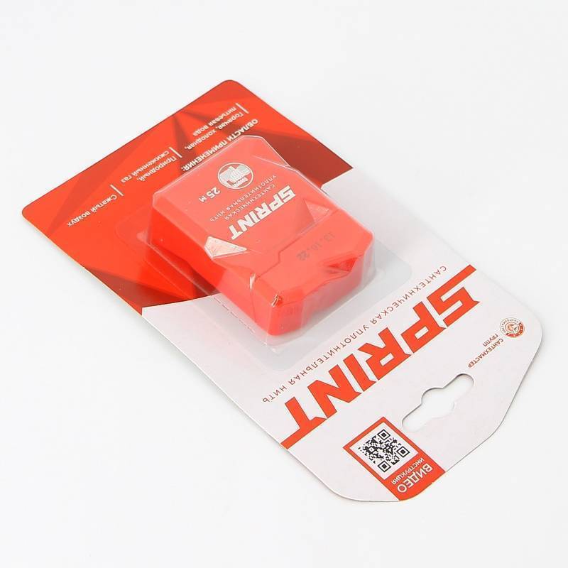 Нить уплотнительная Сантехмастер Sprint 25 м блистер 61010