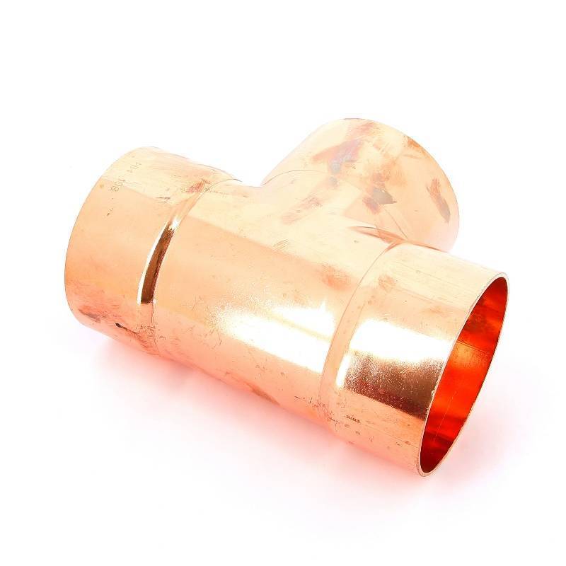 Тройник медный под пайку Viega 108 мм 151003