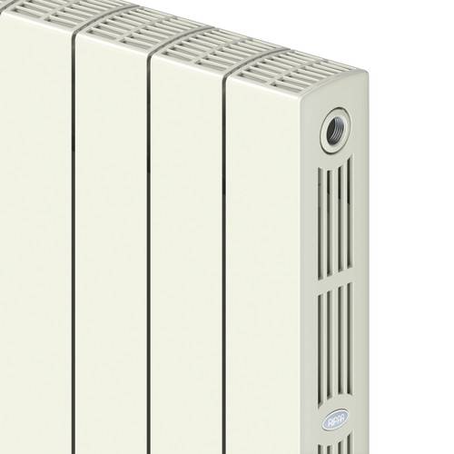 Радиатор биметаллический RIFAR SUPReMO 500 10 секций боковое подключение Айвори RS50010