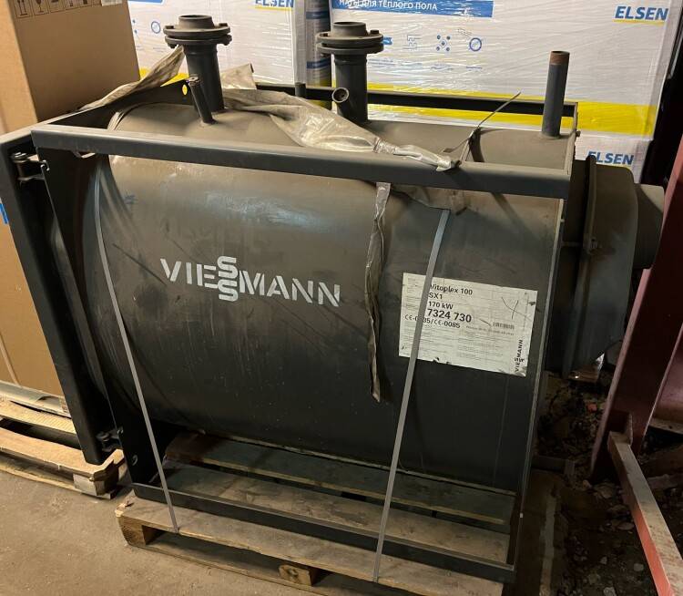 Тело котла Viessmann Vitoplex 100 SX1 170 кВт 7324730