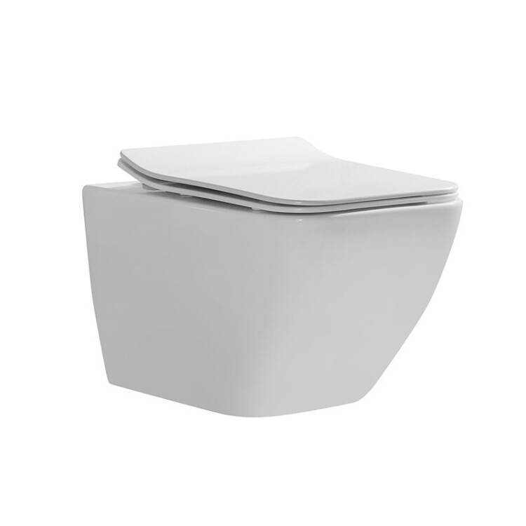 Унитаз подвесной Elson 360x530 мм белый 818B