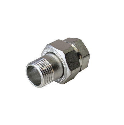 Сгон-американка прямой ELSEN Tin plated Metalit 1 НВ EBF3210T