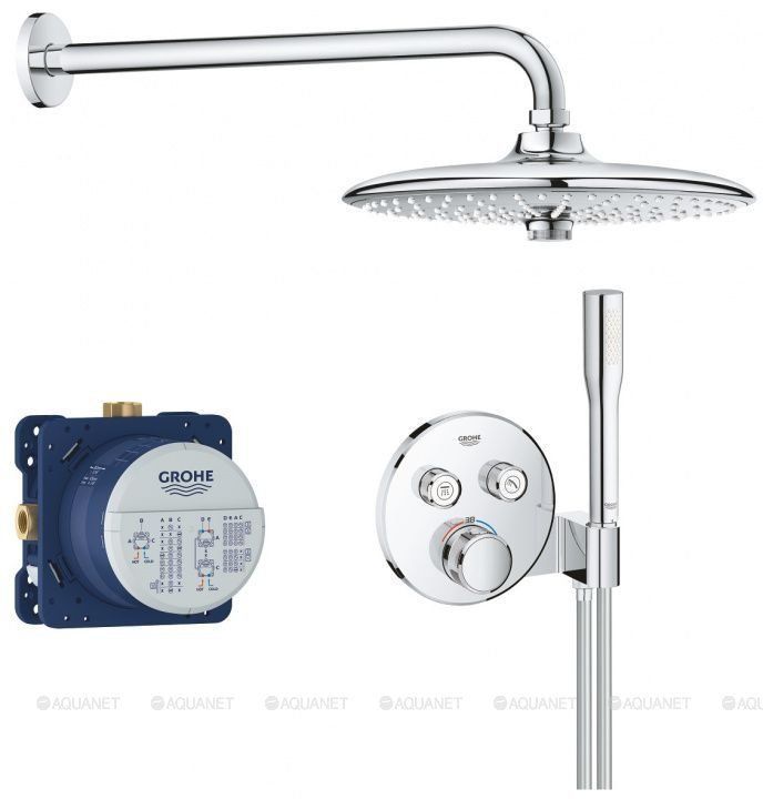 Душевой набор GROHE Grohtherm SmartControl хром 34744000