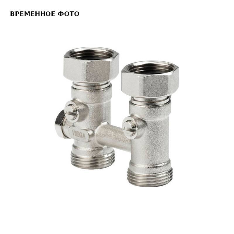 Соединительный элемент Viega 1096.0 для подключения радиатора 15x1/2 359096