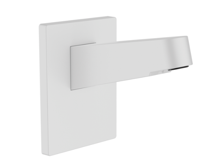 Держатель верхнего душа Hansgrohe Pulsify 380 мм настенный белый матовый 24149700