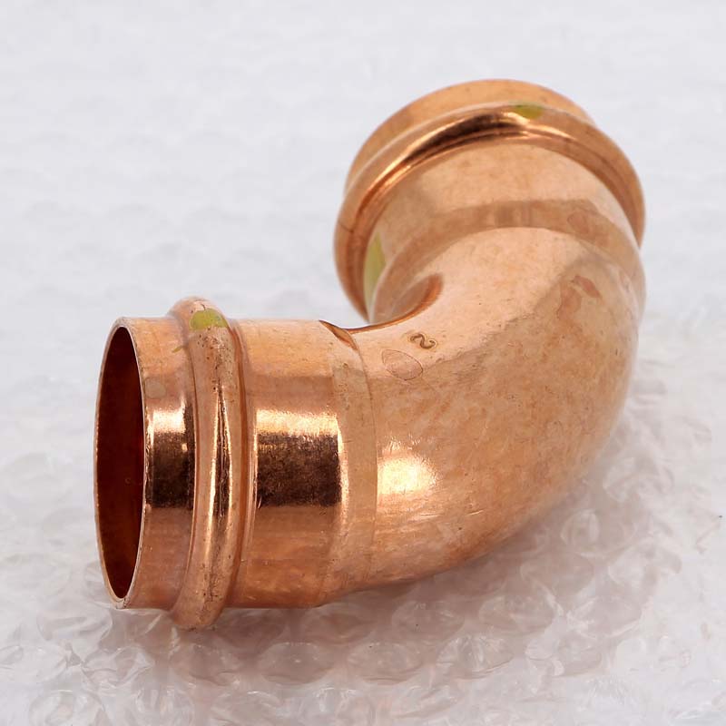 Угол пресс 90° Viega Profipress G медь 35 мм 345501