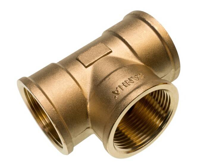 Тройник Sanha PURAFIT ВР 3/4x3/4x1/2 дюйма 13130343412