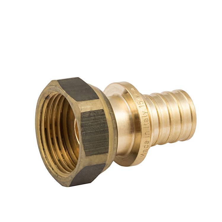 Переходник ELSEN Monolit 25-1 с накидной гайкой латунь EFA13.2510B