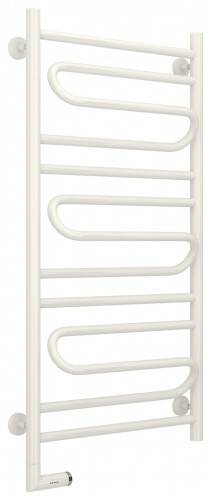 Полотенцесушитель электрический Сунержа Элегия 2.0 550х1062 мм нижнее слева МЭМ белый 12-5218-1050