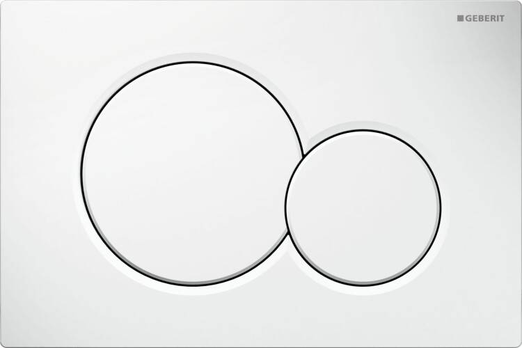 Клавиша смыва Geberit Sigma 01 белый 115.770.11.5