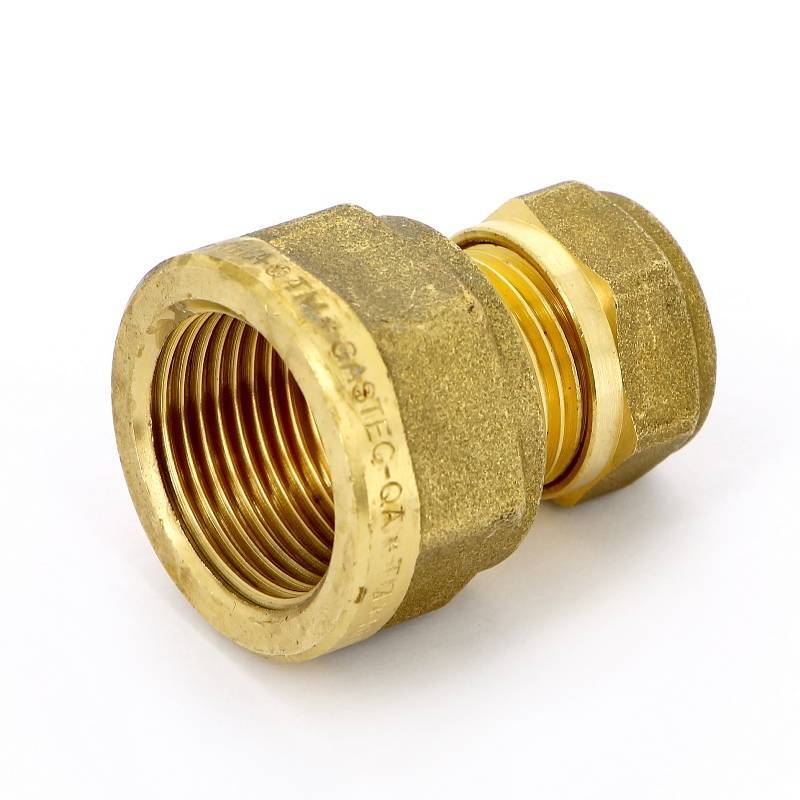 Муфта обжимная Tiemme 1100 15 мм х 3/4 ВР латунная 1000049