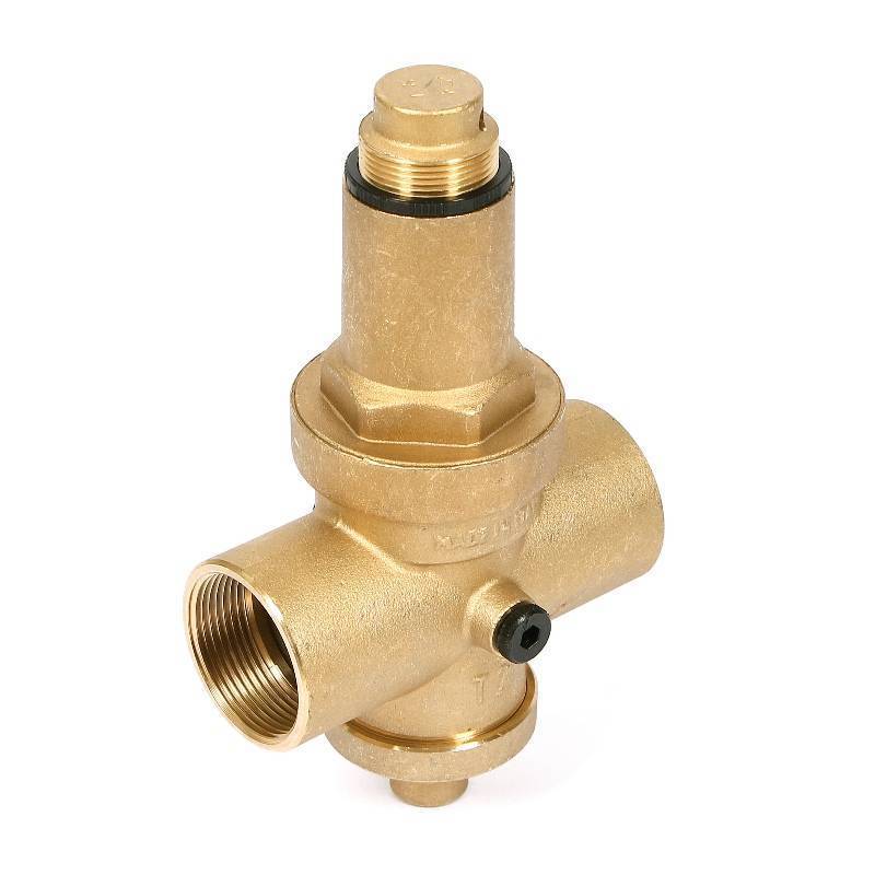 Редуктор давления UNI-FITT ВВ 1 1/2 латунный под аксиальный манометр 204G6140