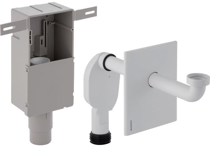 Сифон для раковины Geberit внутристенный глянцевый хром 151.120.21.1