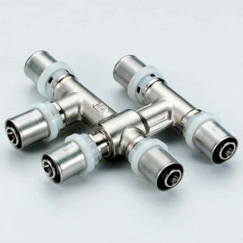 Узел распределительный сдвоенный пресс TIEMME 20х16х16 1650183