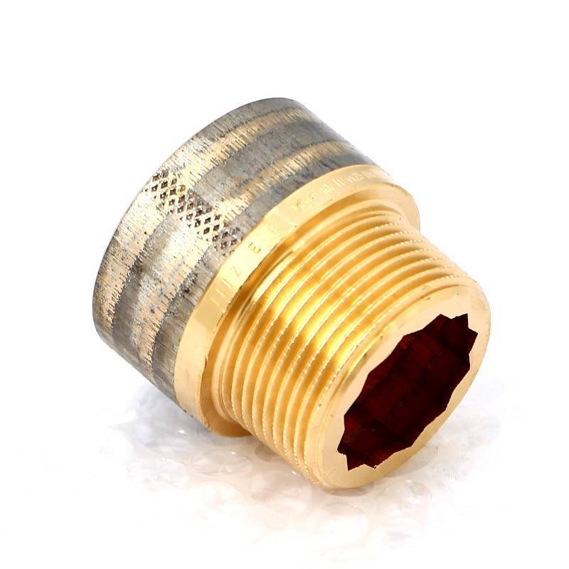 Удлинитель резьбовой НВ бронзовый Viega 1 1/4 x 25 мм 440503