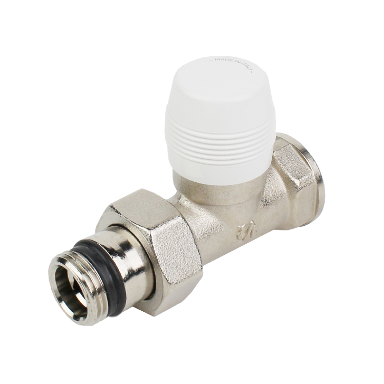 Вентиль отсекающий прямой EVR 1/2 ВН никелированный 10.3411