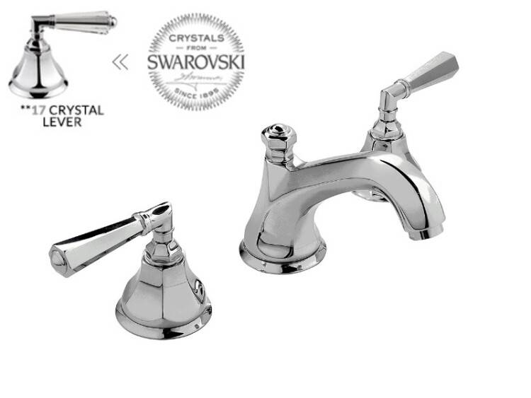 Смеситель для раковины Nicolazzi Teide Crystal Chrome 1908CR17