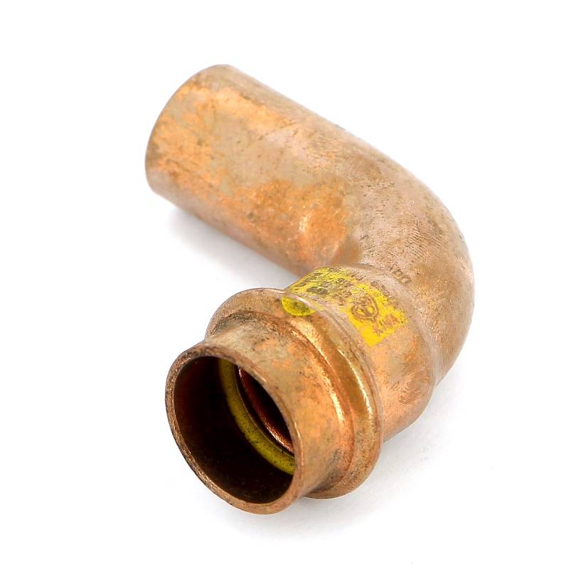 Угол-вставка 90° пресс Viega Profipress G 18 мм медь 345549