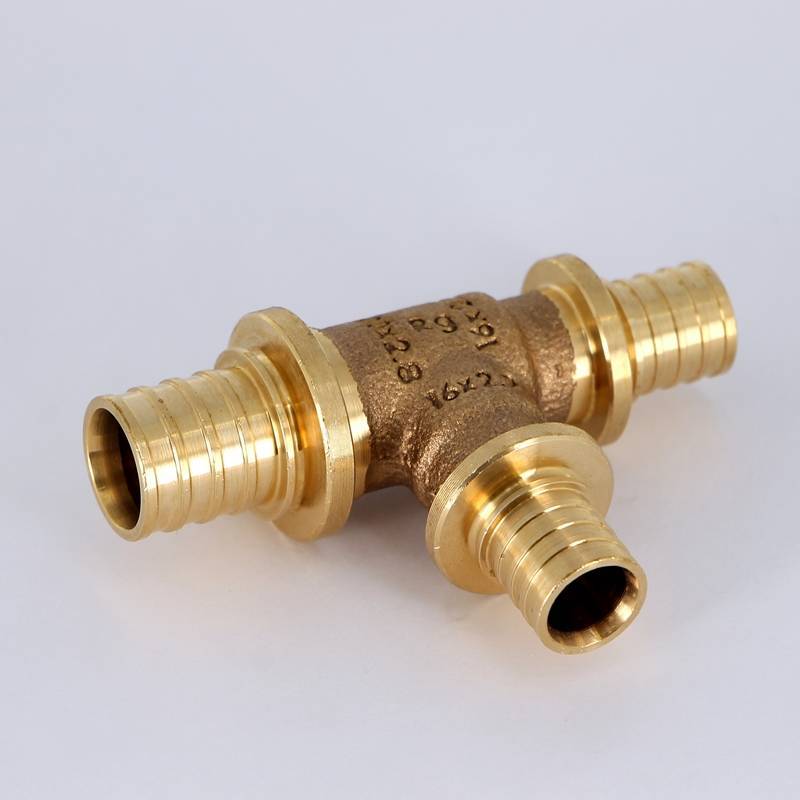 Тройник надвижной REHAU RAUTITAN RX 20х16х16 мм бронза 1377741