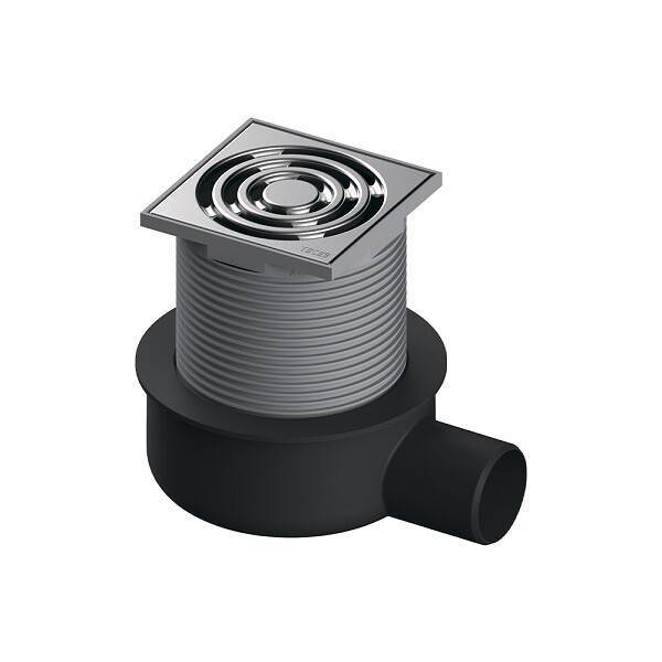 Трап для душа TECEdrainpoint S 50 горизонтальный DN 50 нержавеющая сталь 3601050