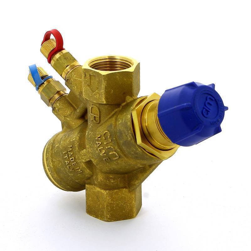 Клапан балансировочный автоматический Cimberio 776HF DN20 3/4 ВВ латунь 776HF 3/4