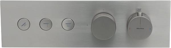 Смеситель для ванны Allen Brau Liberty с внутренней частью никель 5.33003-BN