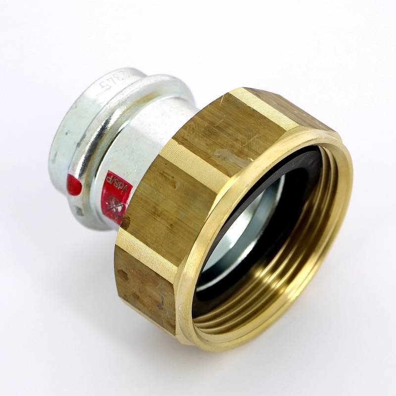 Муфта пресс Viega Prestabo с накидной гайкой 28х1 1/2 оцинкованная сталь 601102