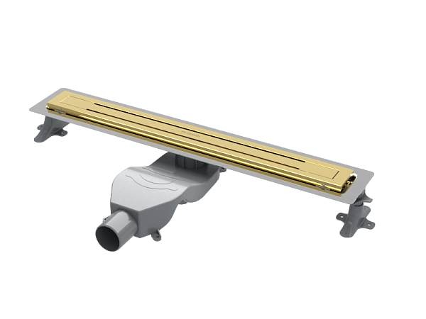 Душевой лоток Boheme 60 см золото 983-60-G