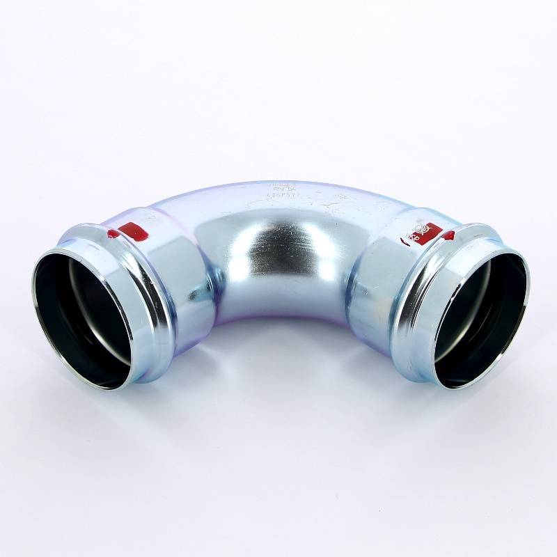 Угол 90° пресс Viega Prestabo оцинкованная сталь 54 мм 558185