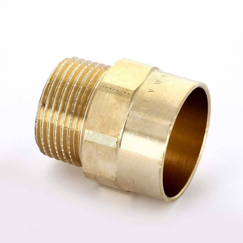 Муфта переходная Viega 94243G пайка-НР 35х1 107109