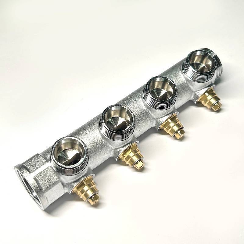 Коллектор регулирующий FAR 4 выхода 1 x 3/4 HP-BP Евроконус 45 мм 414C4340