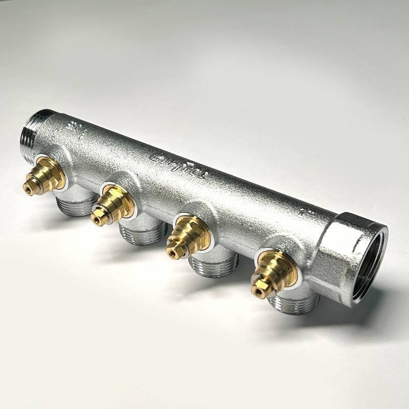 Коллектор регулирующий FAR 4 выхода 1 x 3/4 HP-BP Евроконус 45 мм 414C4340