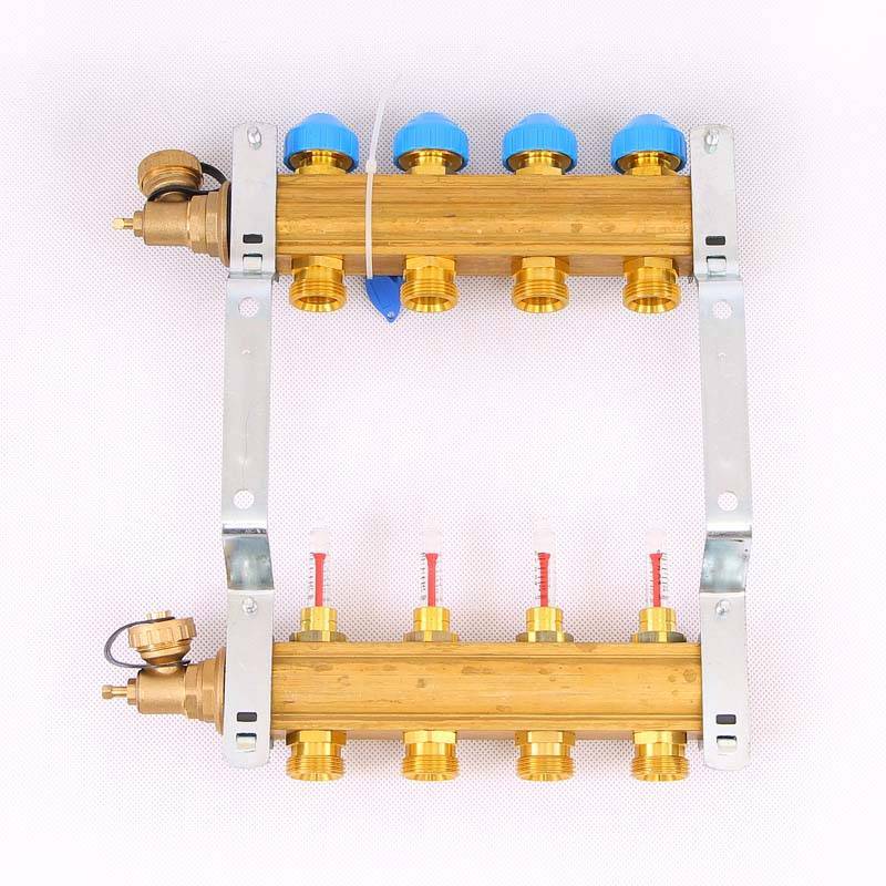 Коллекторная группа Watts HKV/T с расходомерами 1x3/4 EK 4 выхода 10004198