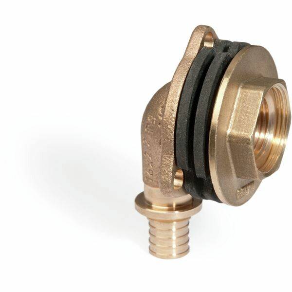 Угольник настенный REHAU RAUTITAN RX 16-1/2 ВР 18 мм для сливного бачка 13661141001