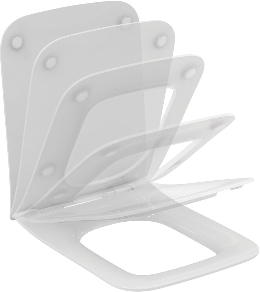 Сиденье для унитаза Ideal Standard Blend Cube Slim с микролифтом T521101