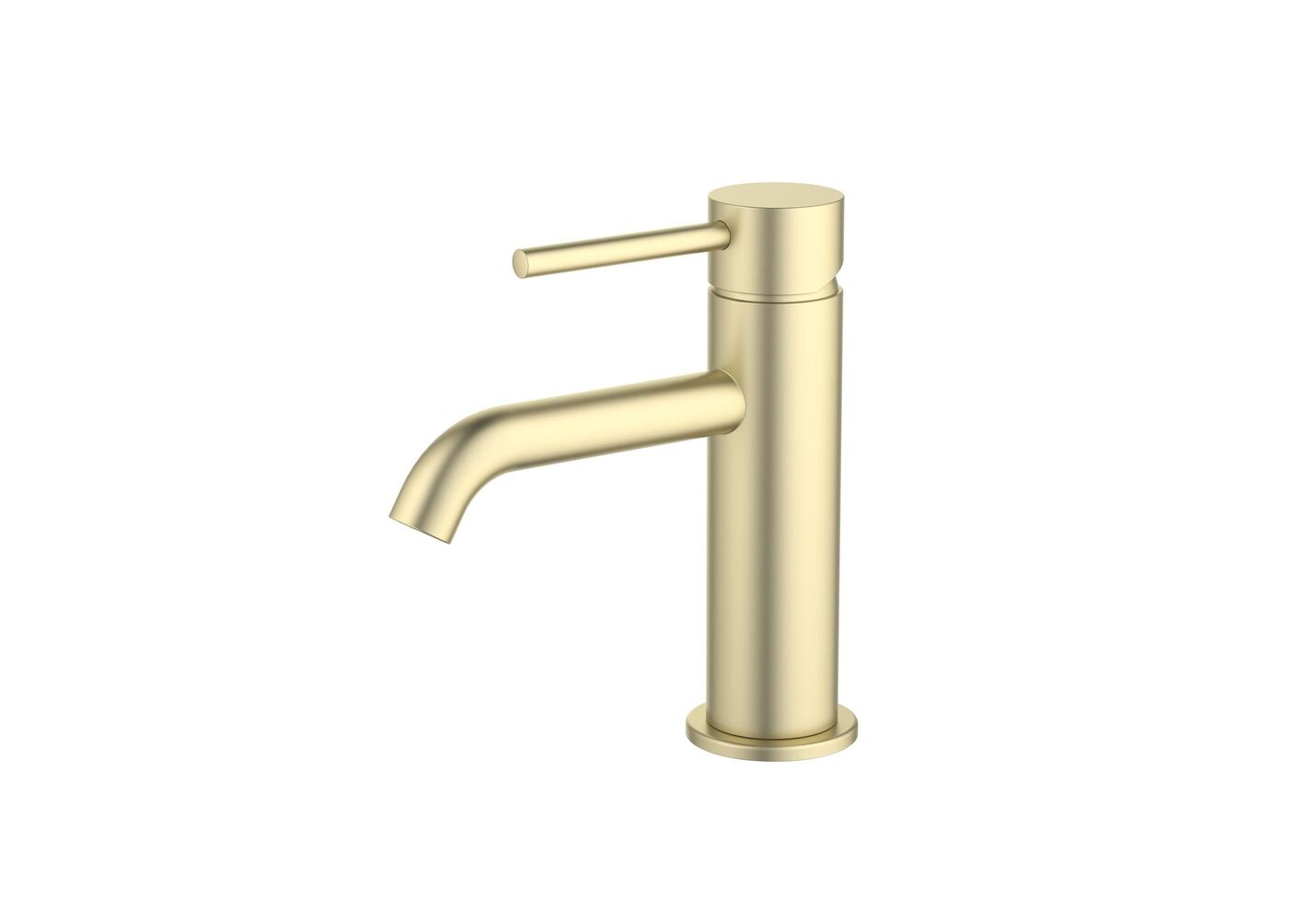 Смеситель для раковины Aquanet Европа AQ1310BG без донного клапана шлифованное золото AQ1310BG