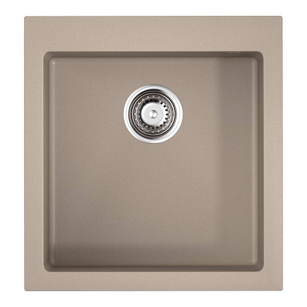 Кухонная мойка Omoikiri Bosen 47-SA Tetogranit 47x50 см бежевый 4993588