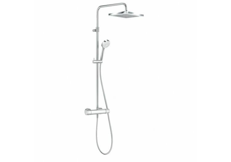 Душевая стойка Kludi LOGO со смесителем хром 680980500