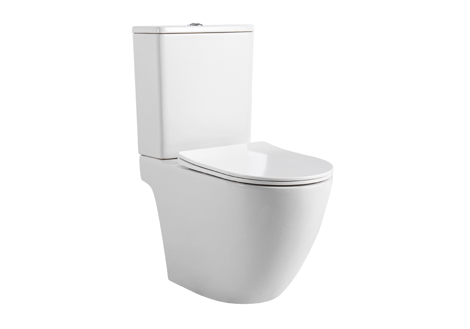 Унитаз-компакт напольный безободковый Aquatek Европа Tornado горизонтальный выпуск сиденье микролифт AQ2903T-00