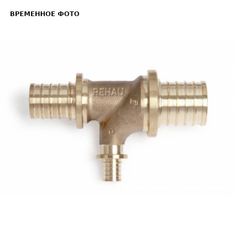 Тройник REHAU RAUTITAN RX+ бронзовый 40х20х32 мм 1456399-001