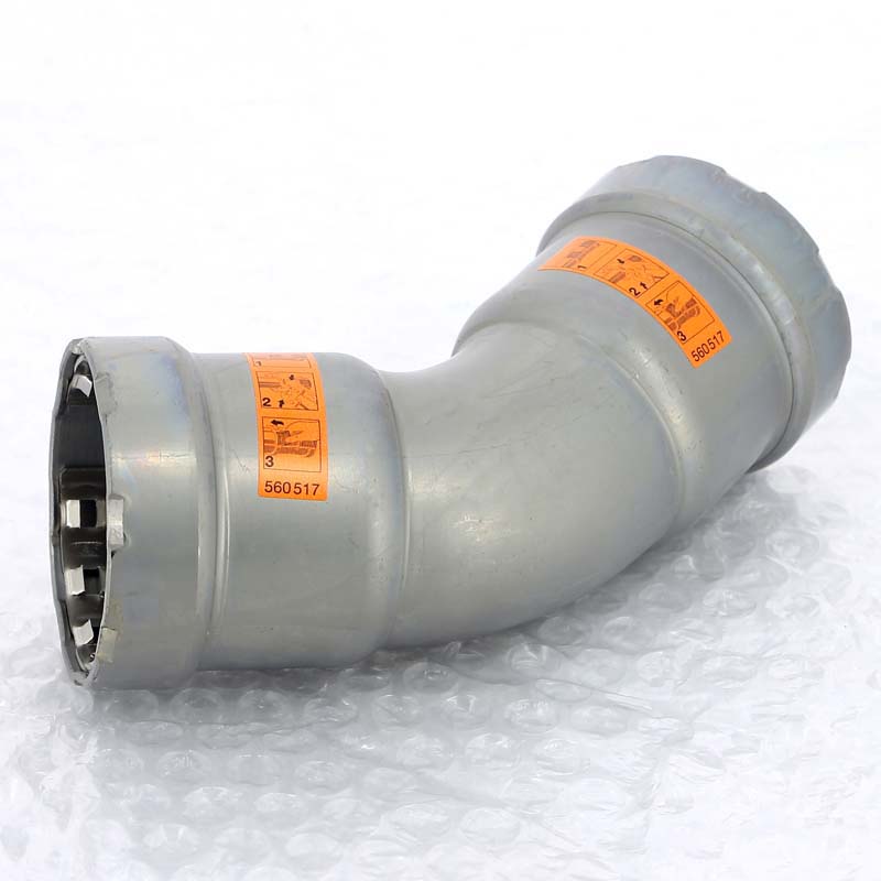 Угольник 45 градусов Viega Megapress пресс оцинкованная сталь 1 1/2 694616