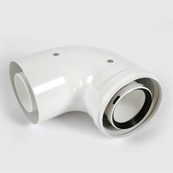 Отвод дымохода 87° Baxi диам. 80 мм HT KHG71405921