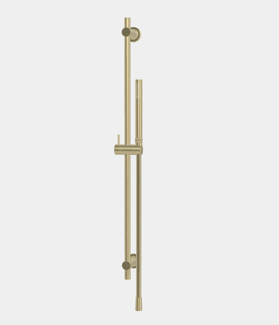Штанга для душа Fima Carlo Frattini Park Lane 859 мм с ручным душем и шлангом 1500 мм Brushed Champagne F1398HS