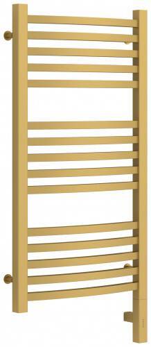 Полотенцесушитель электрический Сунержа Аркус 3.0 920x430 мм МЭМ нижнее справа золото матовое 03257058040