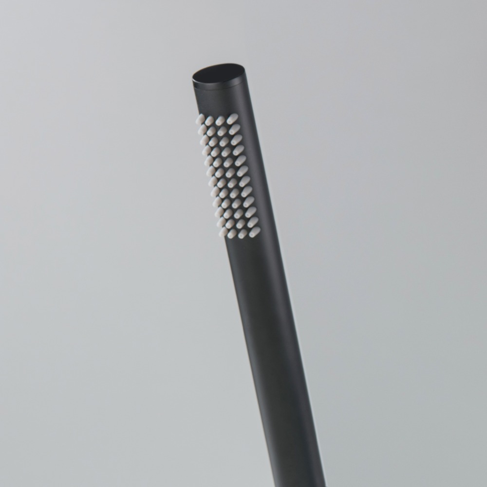 Ручной душ Aquanet Европа 1jet матовый черный AQ2002MB