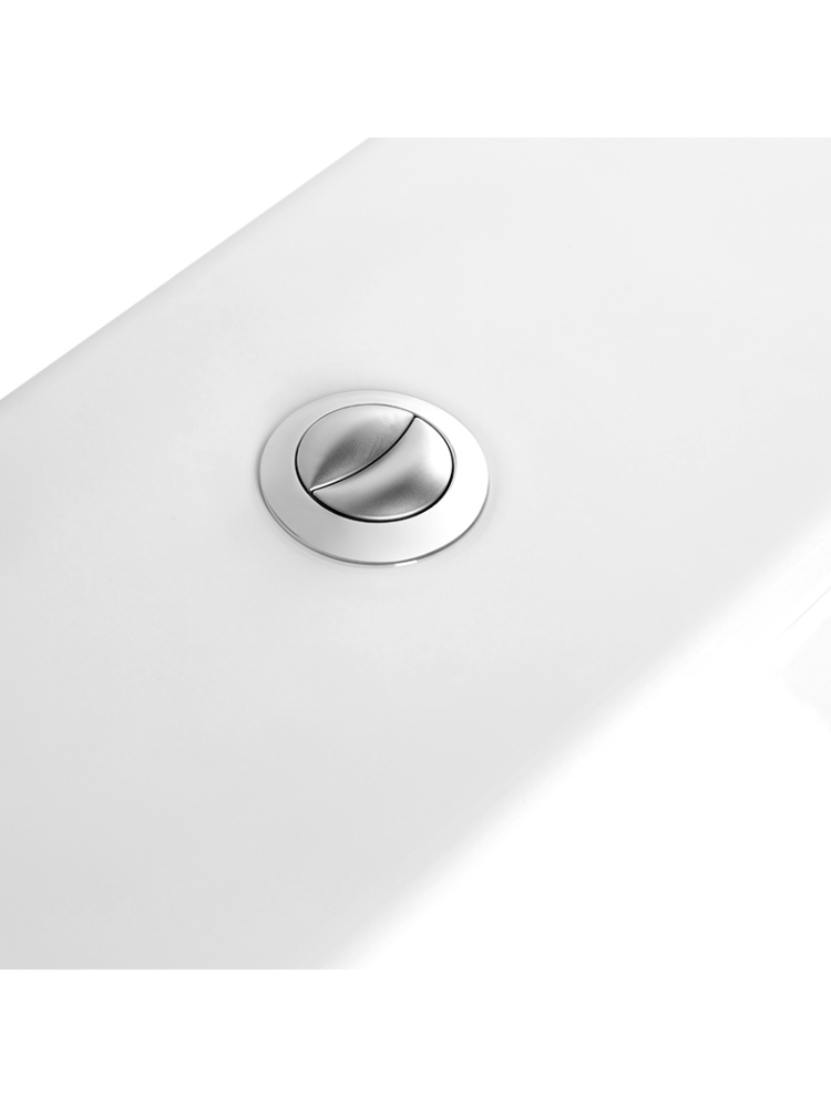 Унитаз напольный безободковый Aquanet Oberon Tornado с бачком 600x365x810 мм горизонтальный выпуск AQ1273ST-00