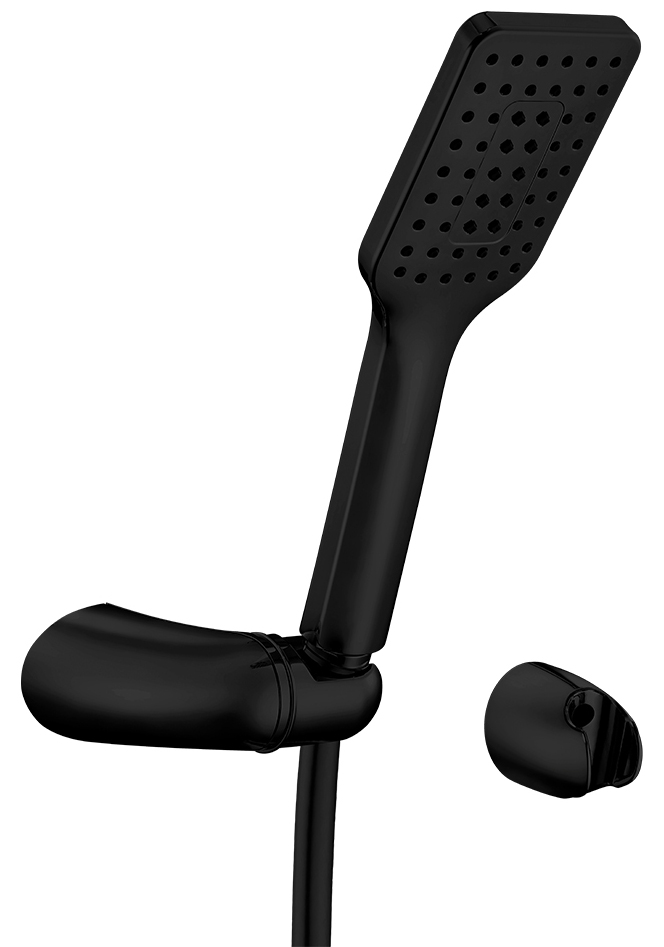 Душевой набор E.C.A. Tiera матовый черный 102117342C1EX