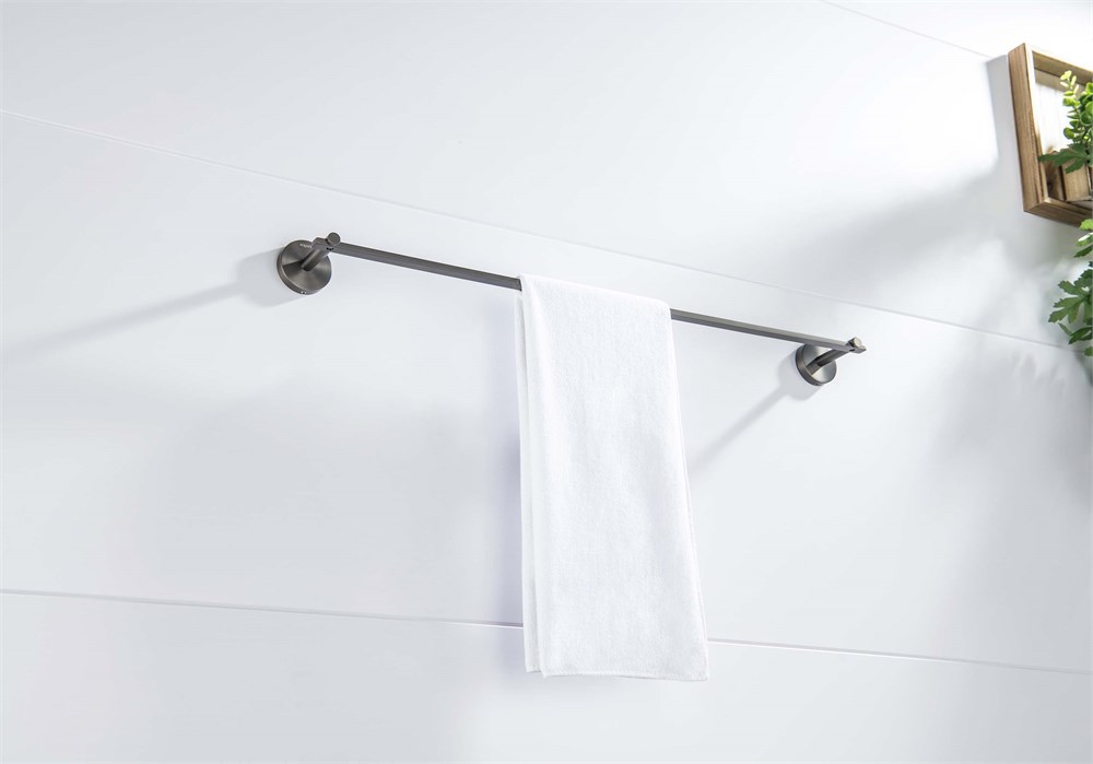 Полотенцедержатель Aquatek БЕТТА 600 мм оружейная сталь AQ4614BGM