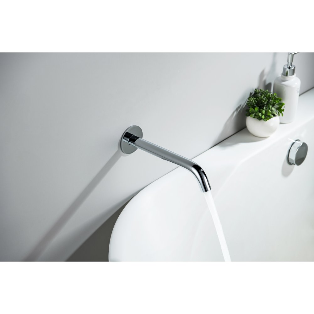 Излив для ванны Aquanet Европа 220 мм хром AQ1341CR