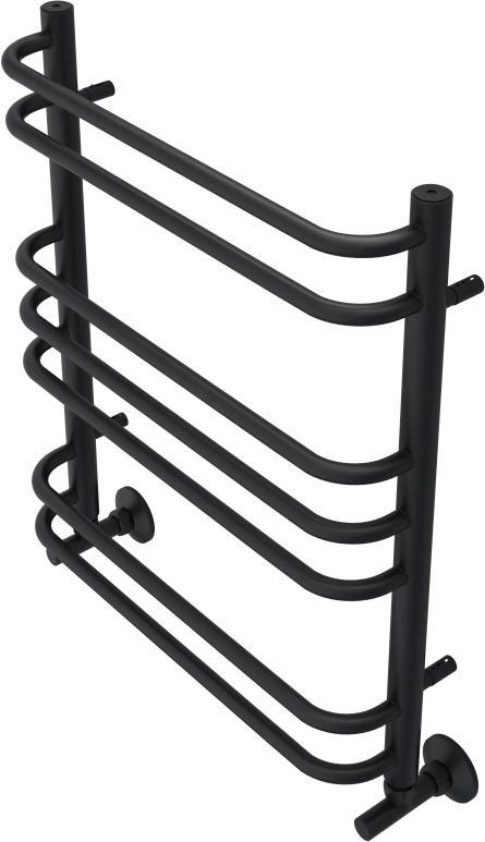 Полотенцесушитель водяной Aquatek Пандора П7 500х600 мм черный муар AQ RRС0760BL